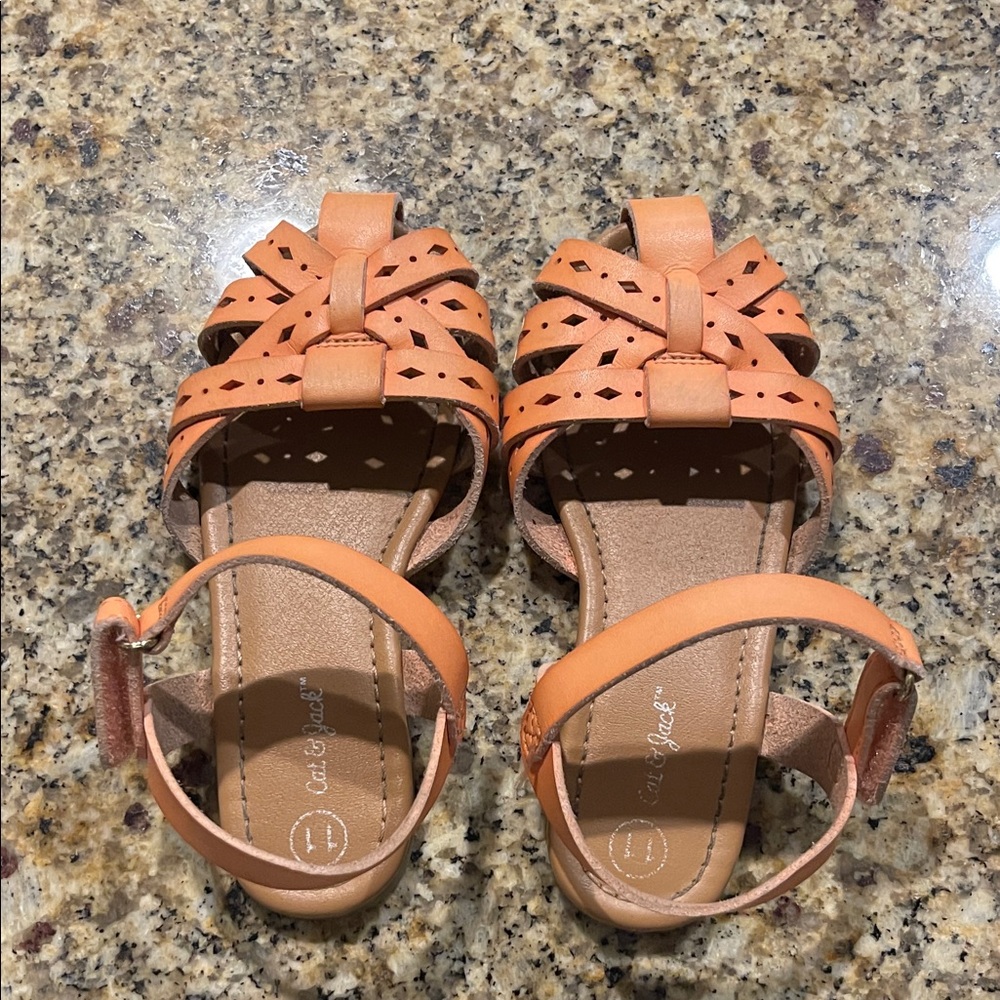 Cat & Jack Orange Kids Sandals
